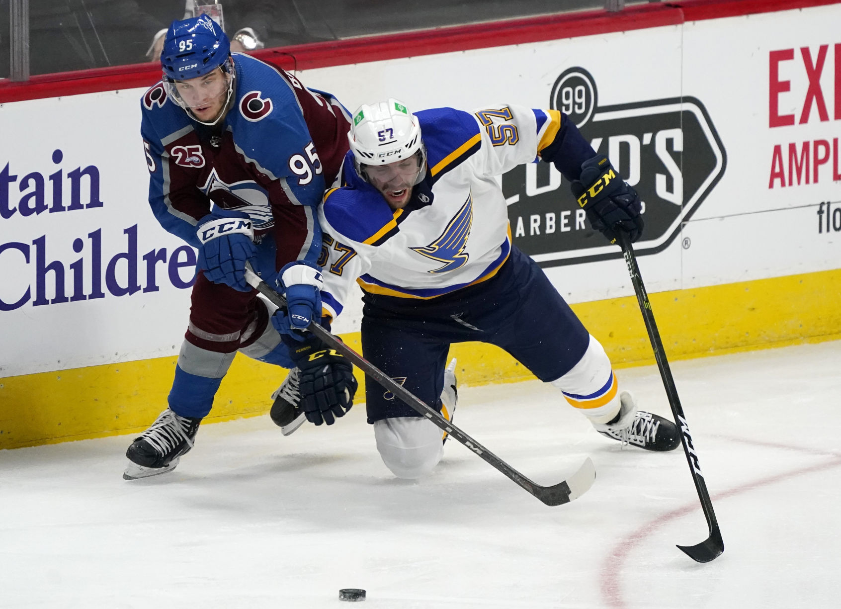 Blues Avalanche Hockey